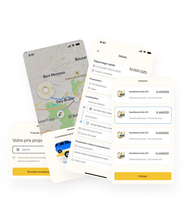 Fonctionnalités pour les clients